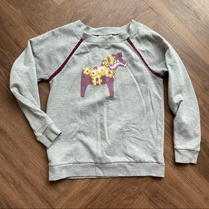 SOLD - ModCloth Dala Horse Sweatshirt